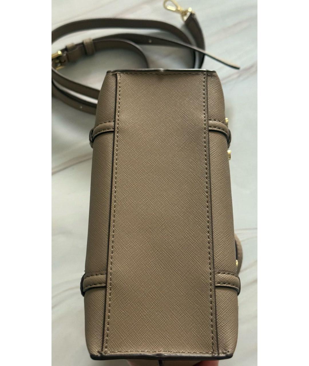 DKNY Антрацитовая сумка через плечо из искусственной кожи, фото 3