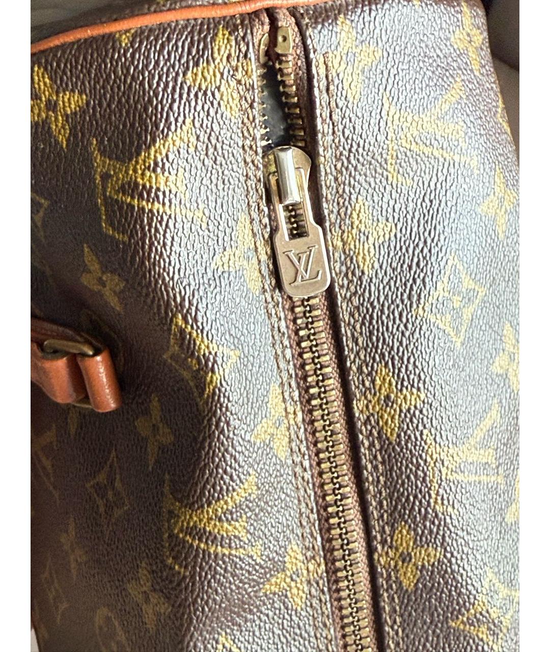LOUIS VUITTON Коричневая сумка через плечо, фото 6