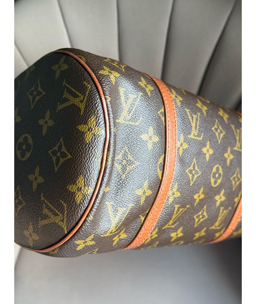 LOUIS VUITTON Коричневая сумка через плечо, фото 3