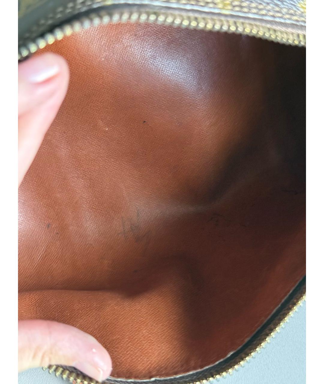LOUIS VUITTON Коричневая сумка через плечо, фото 4
