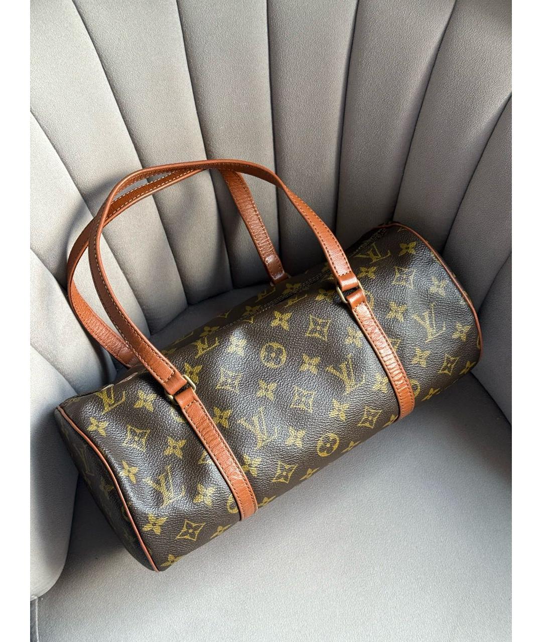 LOUIS VUITTON Коричневая сумка через плечо, фото 2