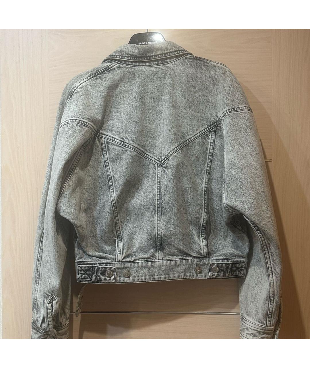 ISABEL MARANT Серая деним куртка, фото 2