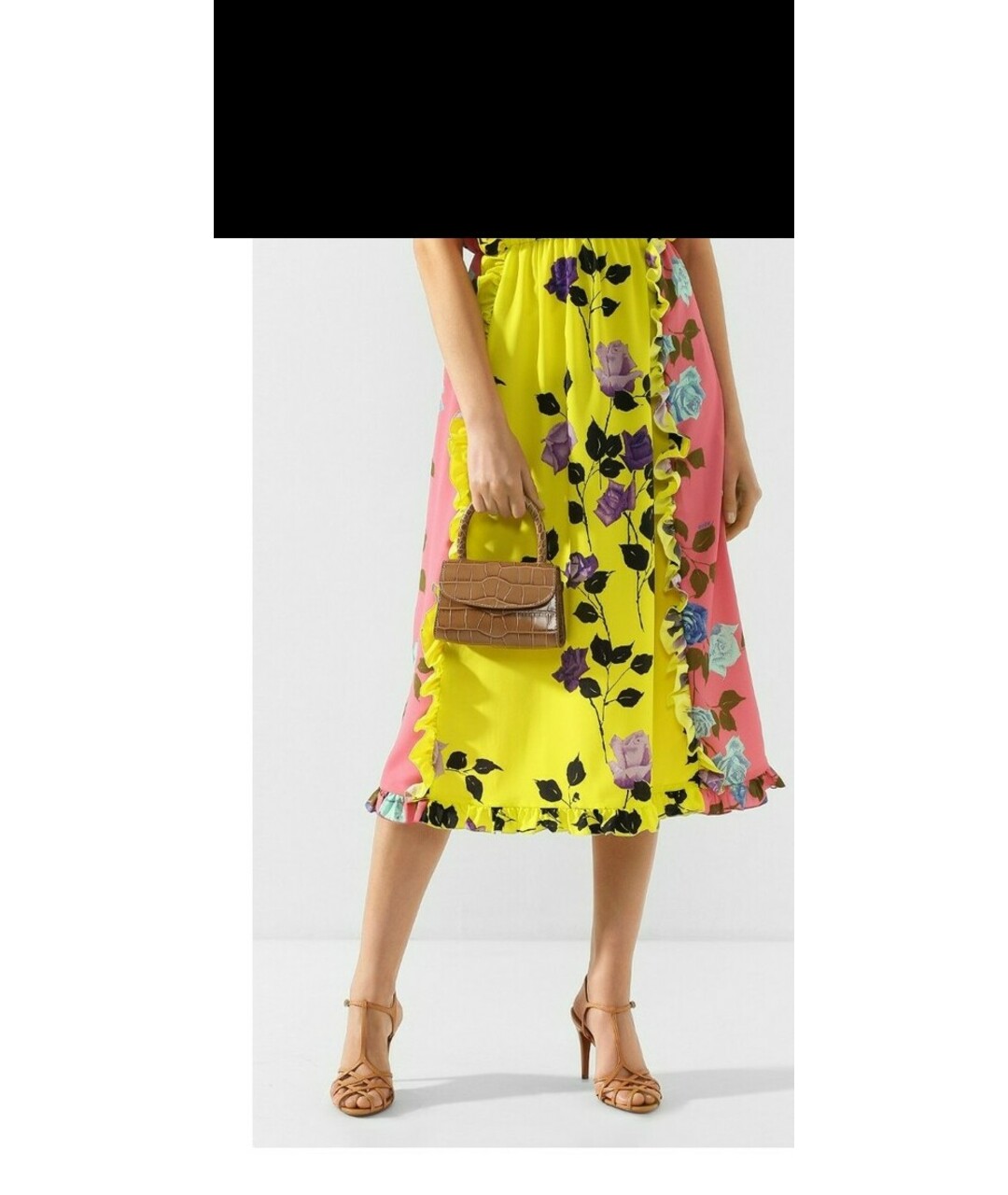 BY FAR Черная кожаная сумка тоут, фото 6