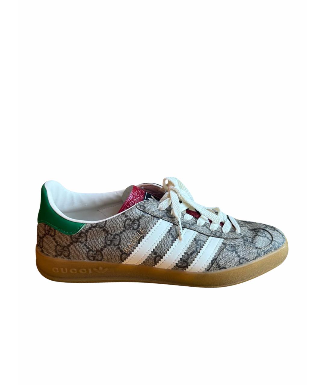 GUCCI Мульти кожаные кеды, фото 1