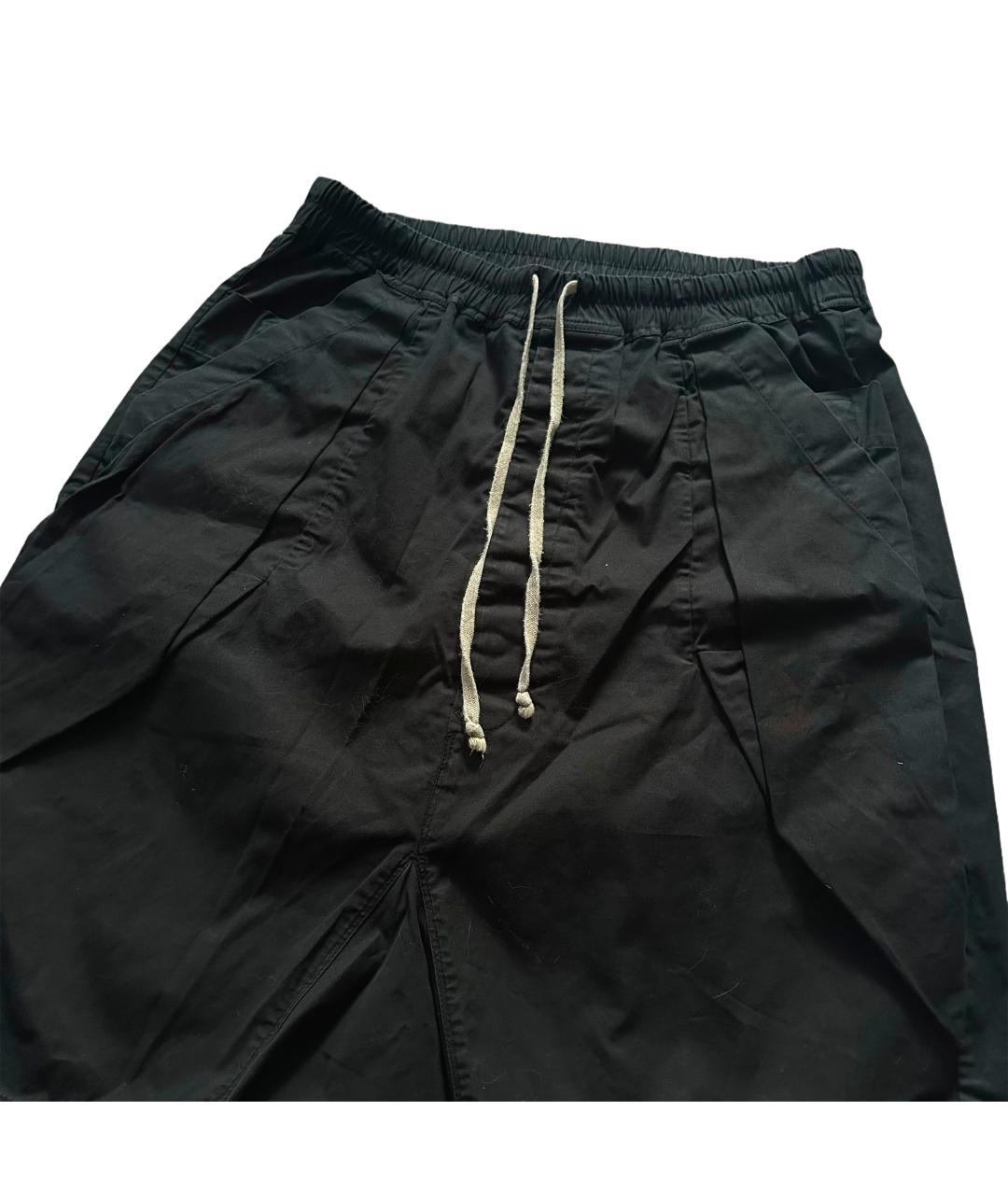 RICK OWENS DRKSHDW Черные хлопковые шорты, фото 3