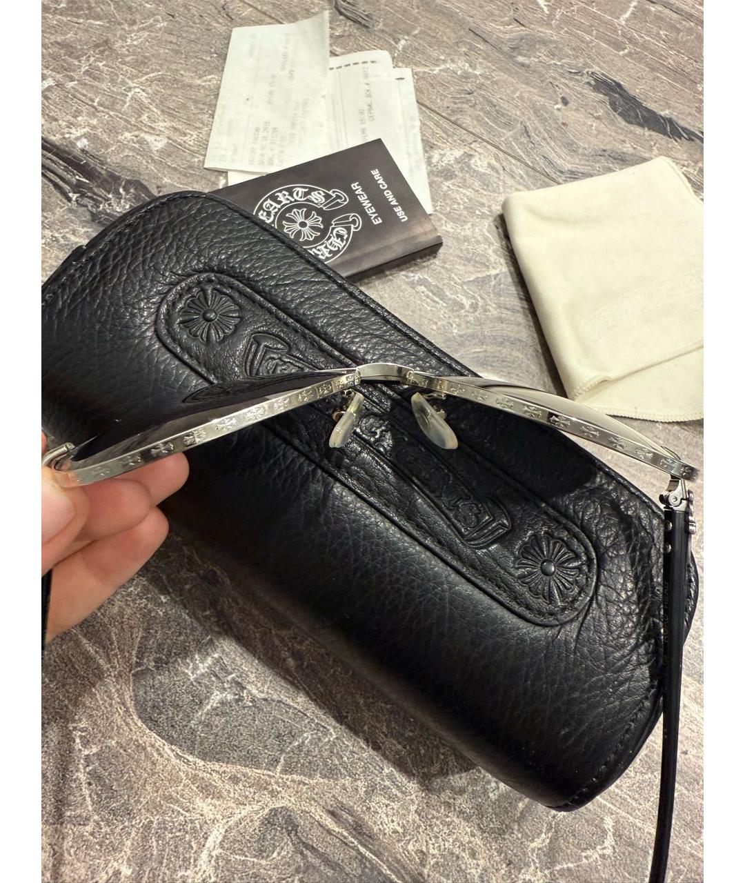CHROME HEARTS Черные солнцезащитные очки, фото 4