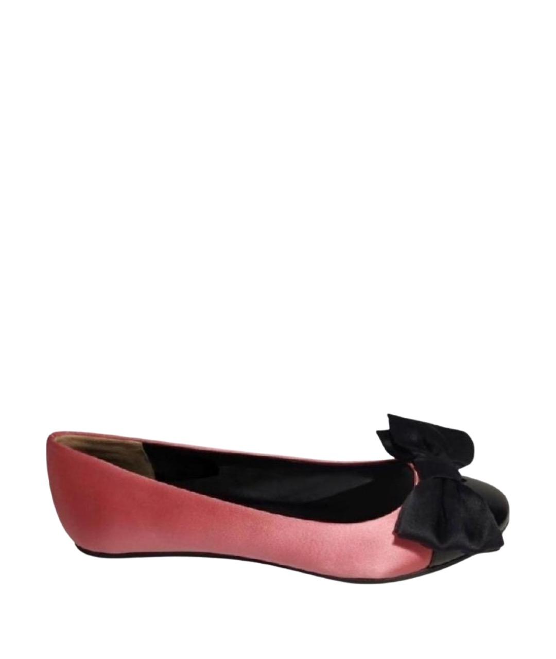 LOVE MOSCHINO Розовые балетки, фото 1