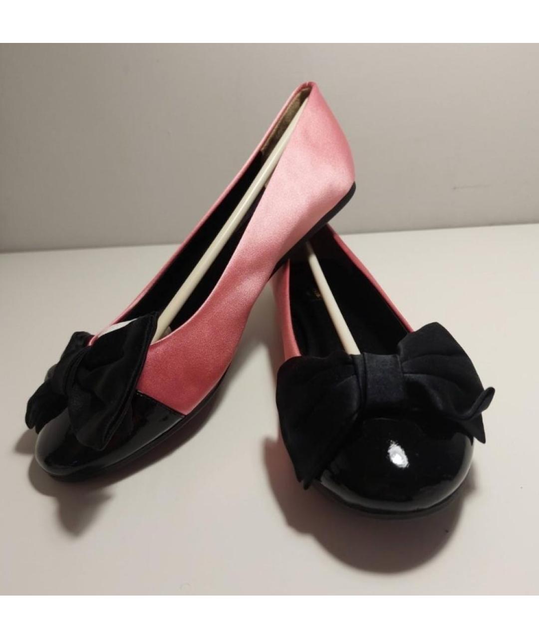 MOSCHINO Розовые балетки, фото 3
