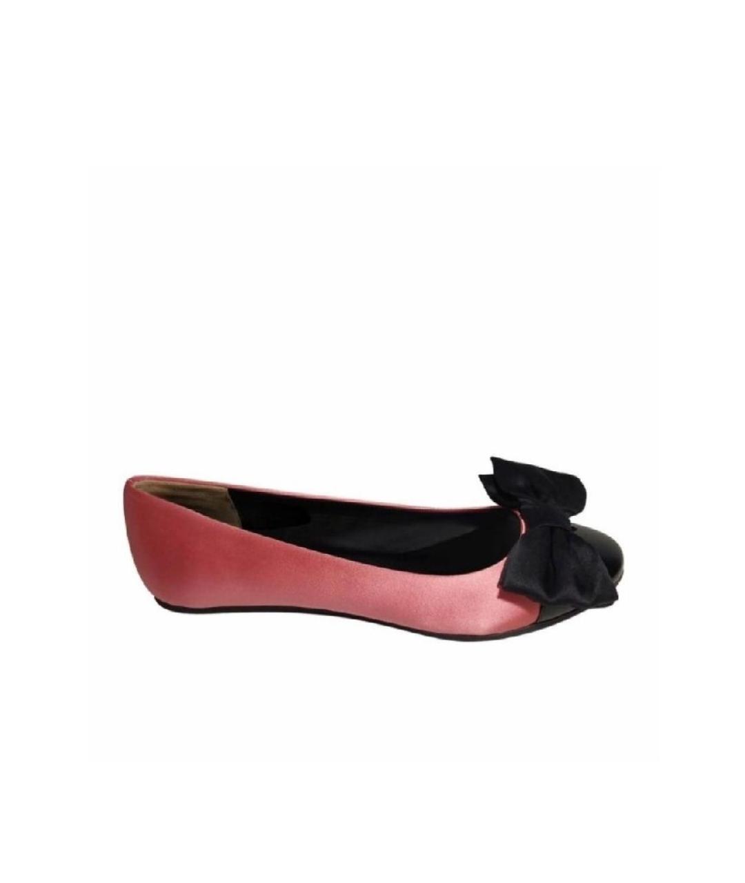 MOSCHINO Розовые балетки, фото 1