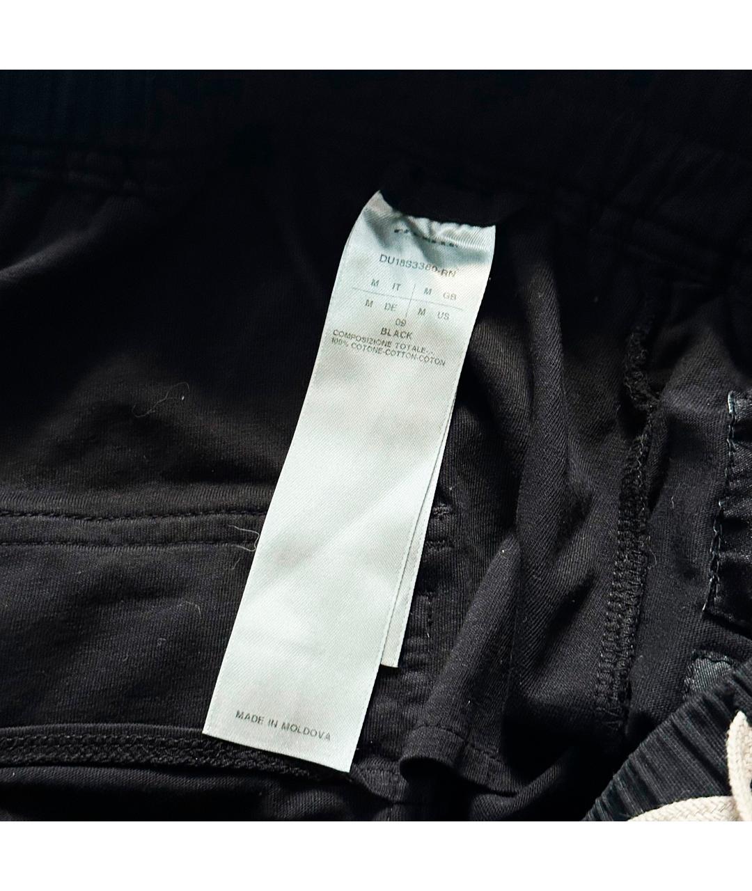 RICK OWENS DRKSHDW Черные хлопковые шорты, фото 4
