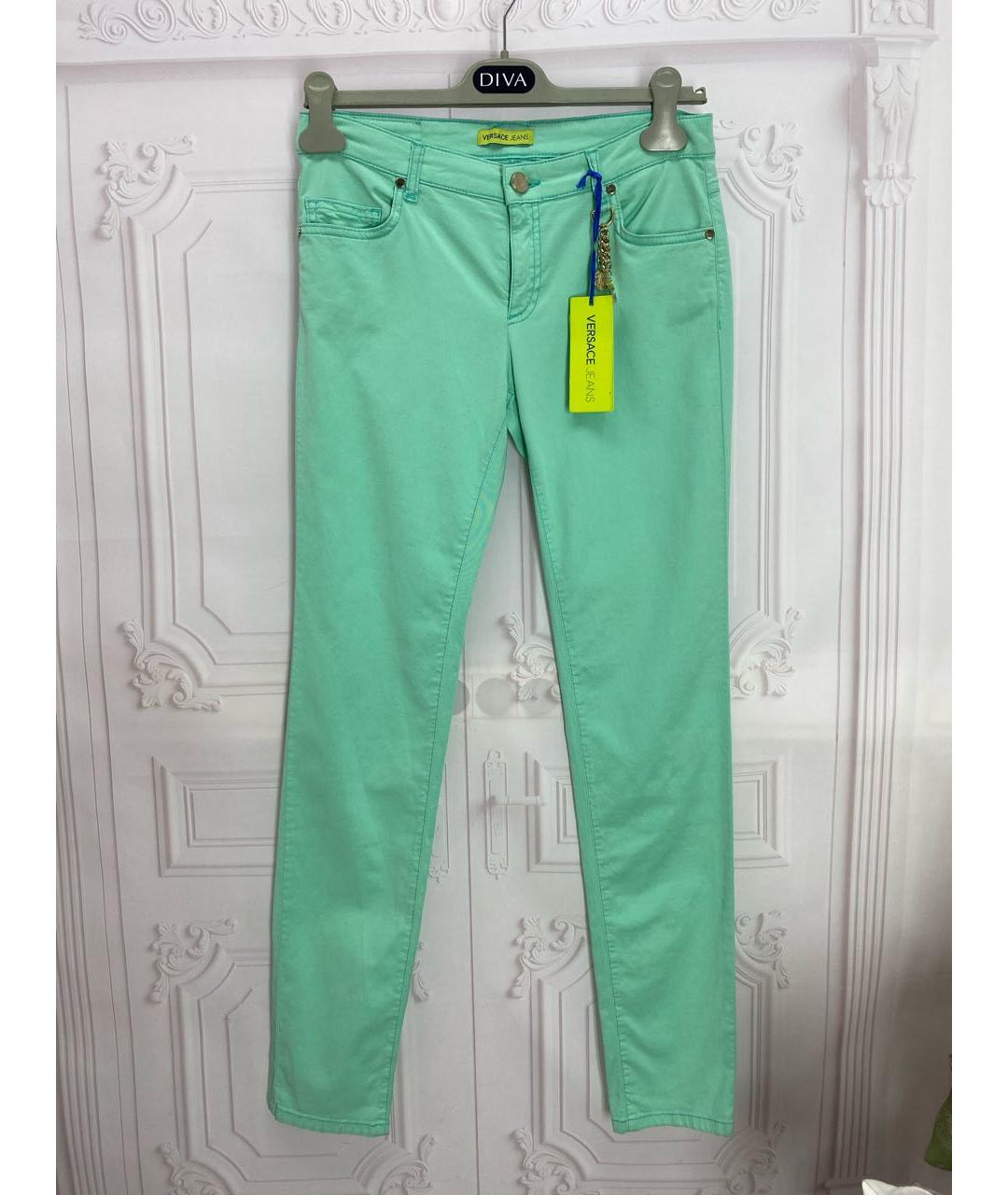VERSACE JEANS COUTURE Хлопко-эластановые джинсы слим, фото 5