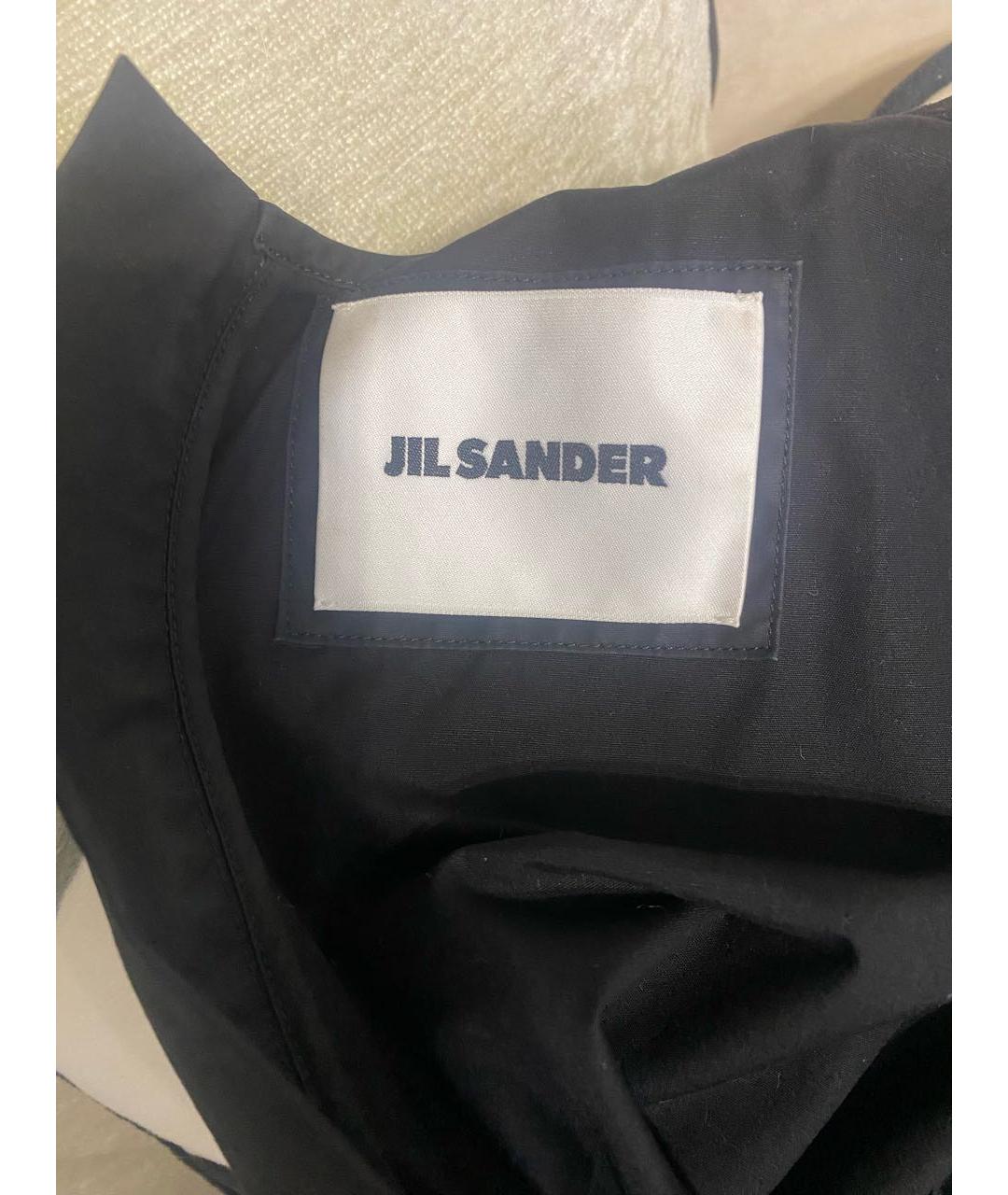 JIL SANDER Черное повседневное платье, фото 3