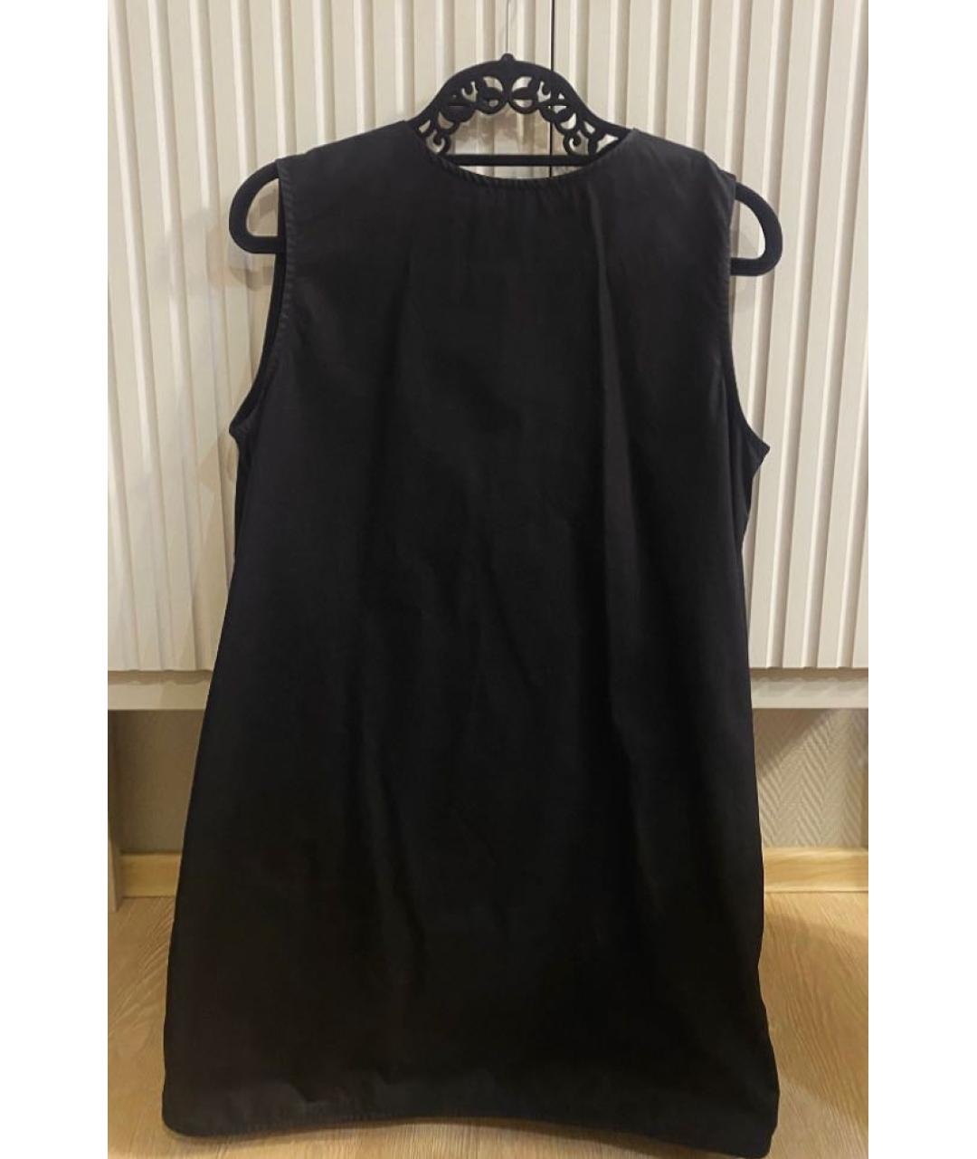JIL SANDER Черное повседневное платье, фото 5