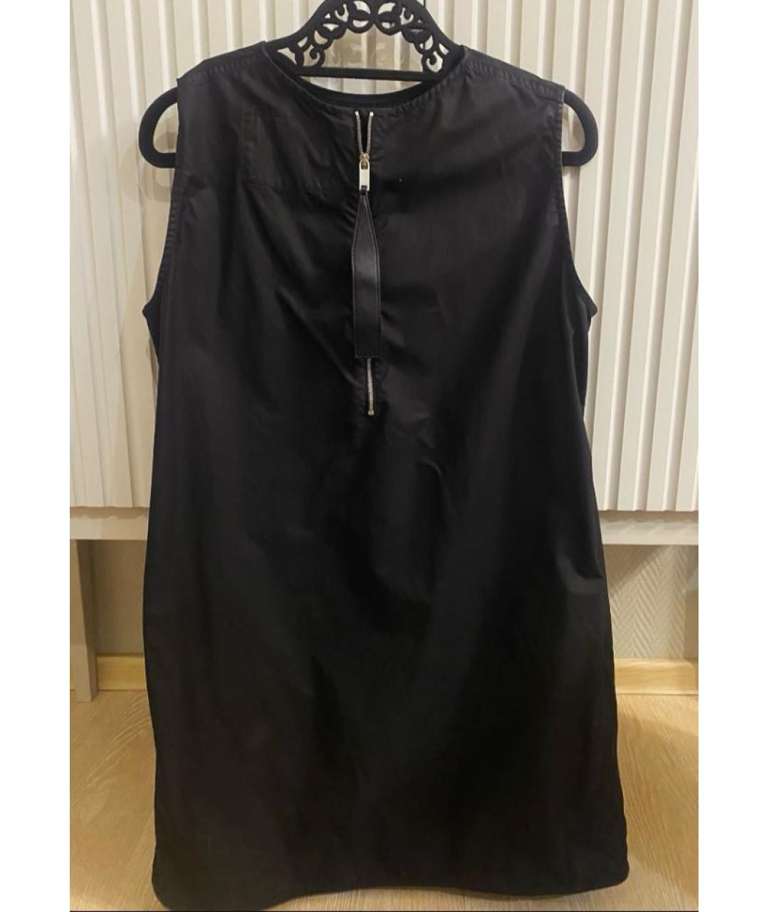 JIL SANDER Черное повседневное платье, фото 2