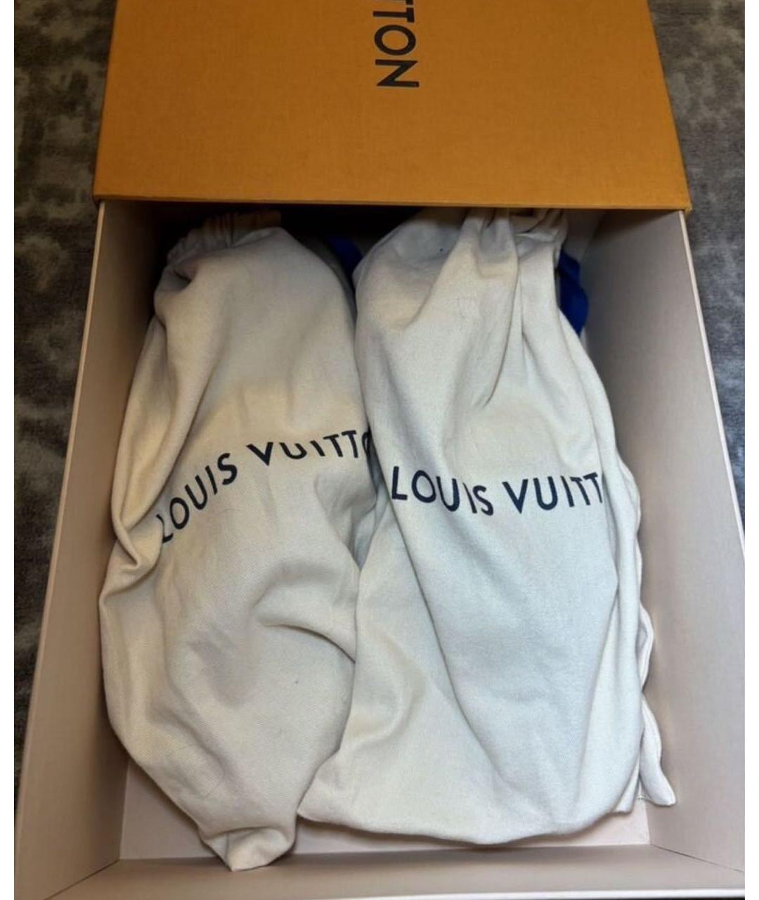 LOUIS VUITTON Коричневые мокасины, фото 6