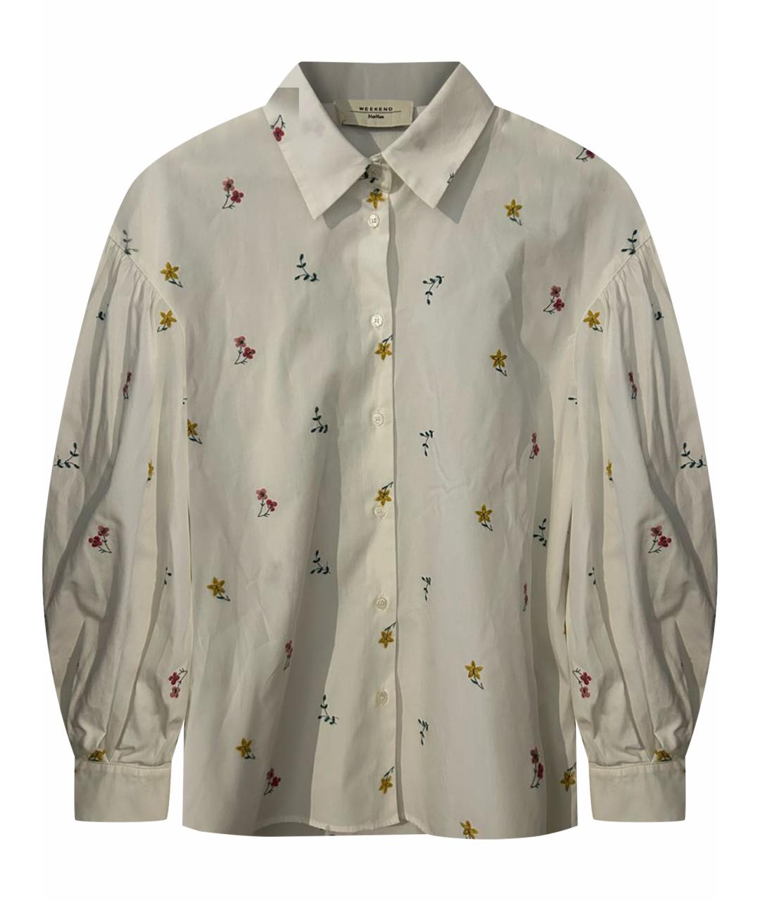 WEEKEND MAX MARA Мульти хлопковая рубашка, фото 1