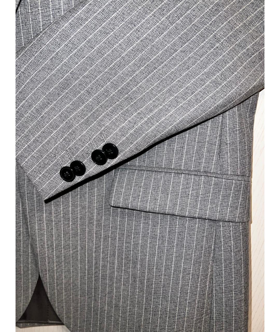 HUGO BOSS Серый повседневный костюм, фото 5