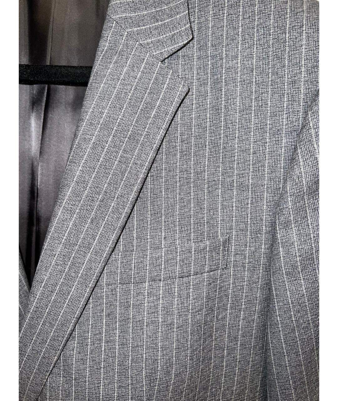 HUGO BOSS Серый повседневный костюм, фото 4