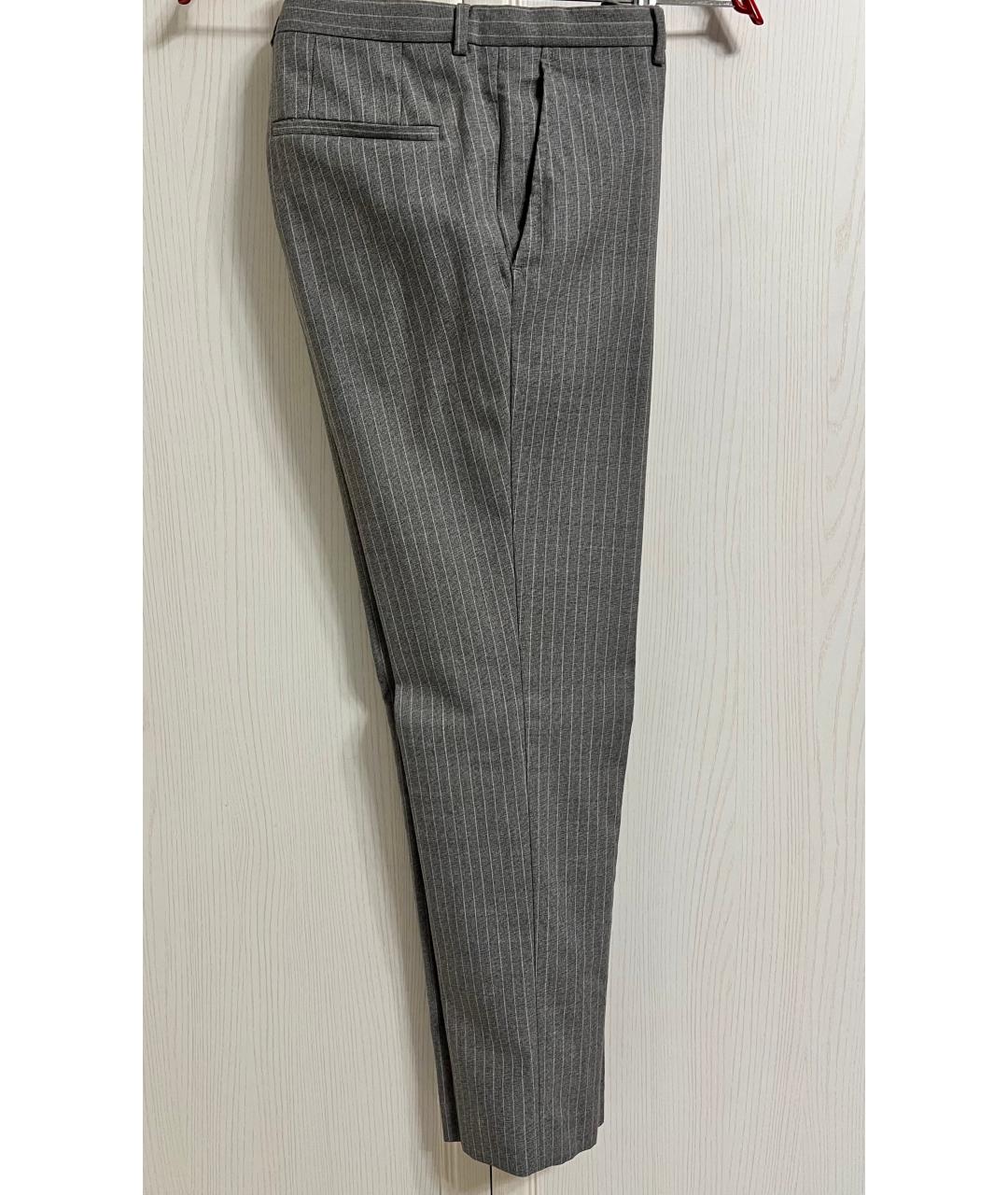 HUGO BOSS Серый повседневный костюм, фото 8