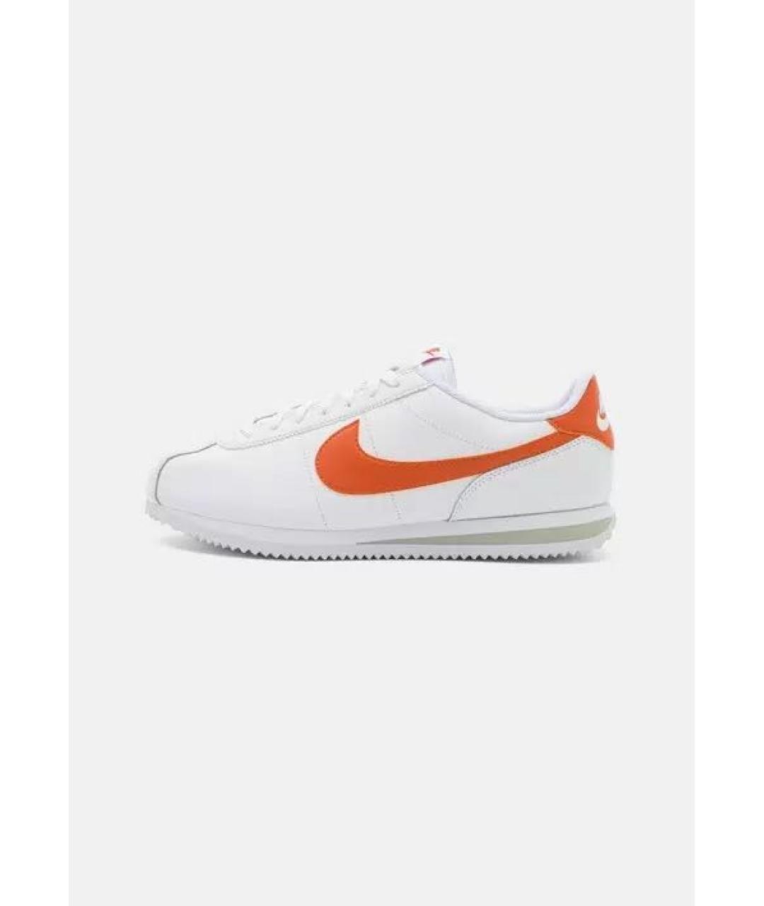 NIKE Белые кожаные кроссовки, фото 5