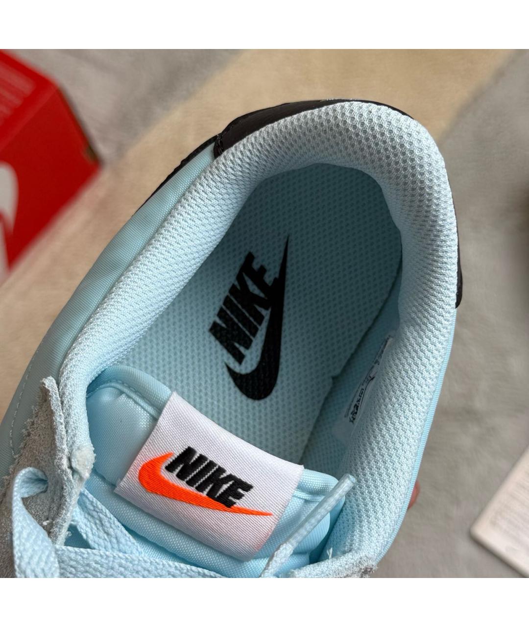 NIKE Голубые низкие кроссовки / кеды, фото 8