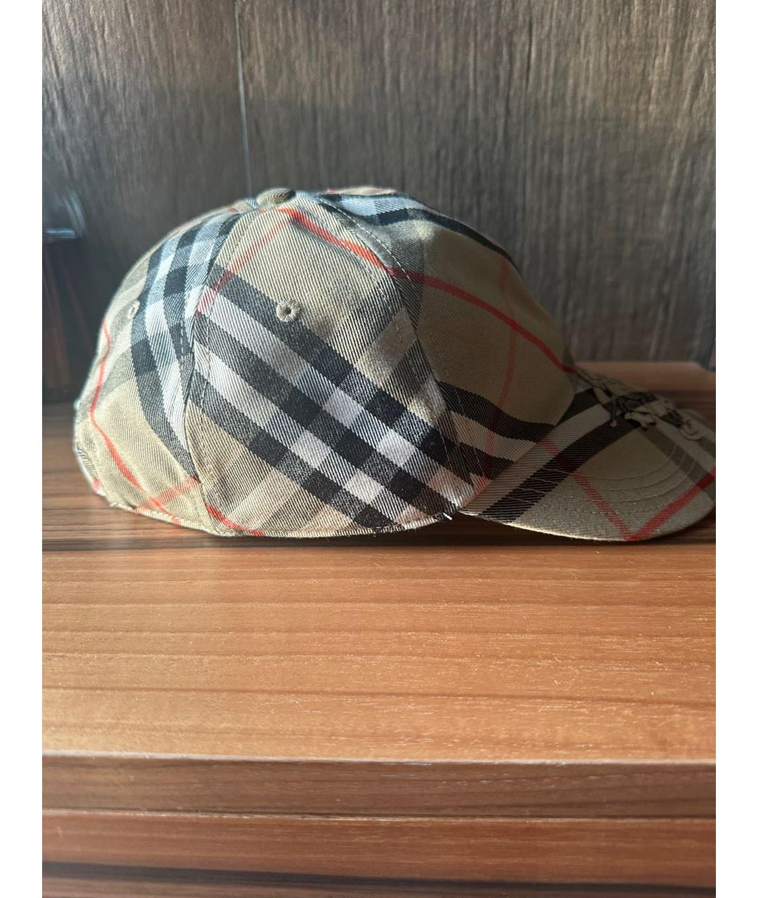 BURBERRY Коричневая кепка/бейсболка, фото 2
