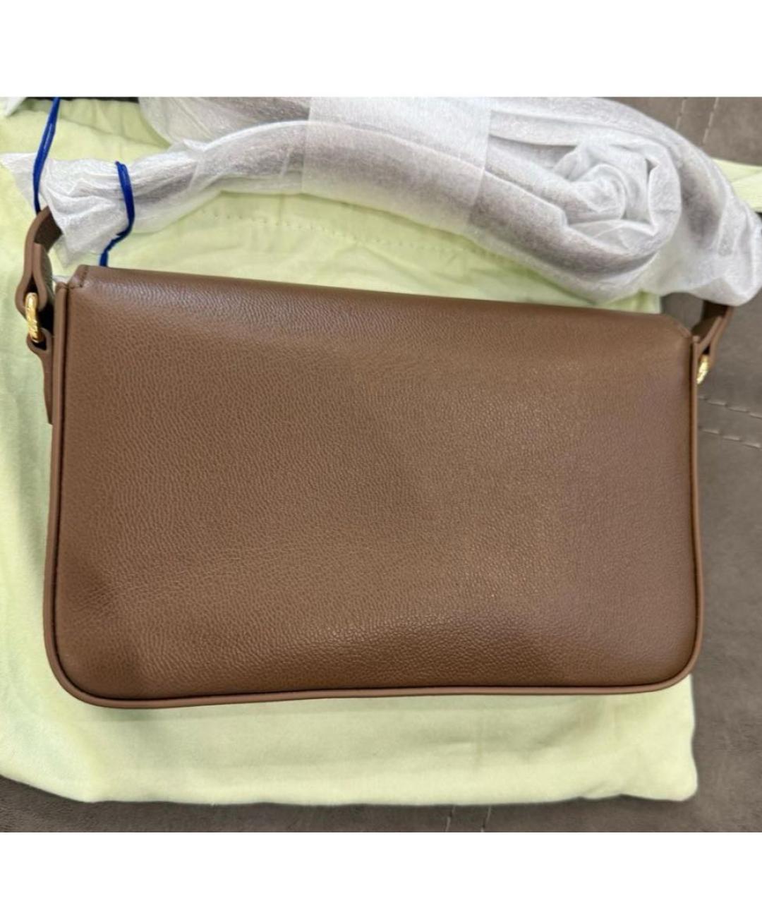 BURBERRY Кожаная сумка тоут, фото 2