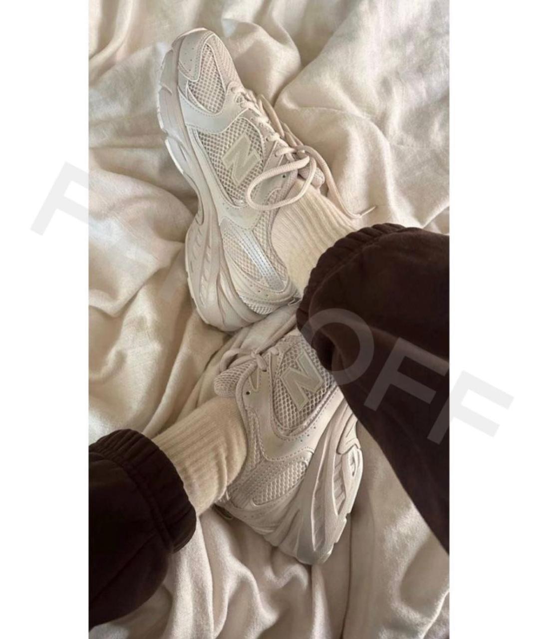 NEW BALANCE Бежевые текстильные кроссовки, фото 7