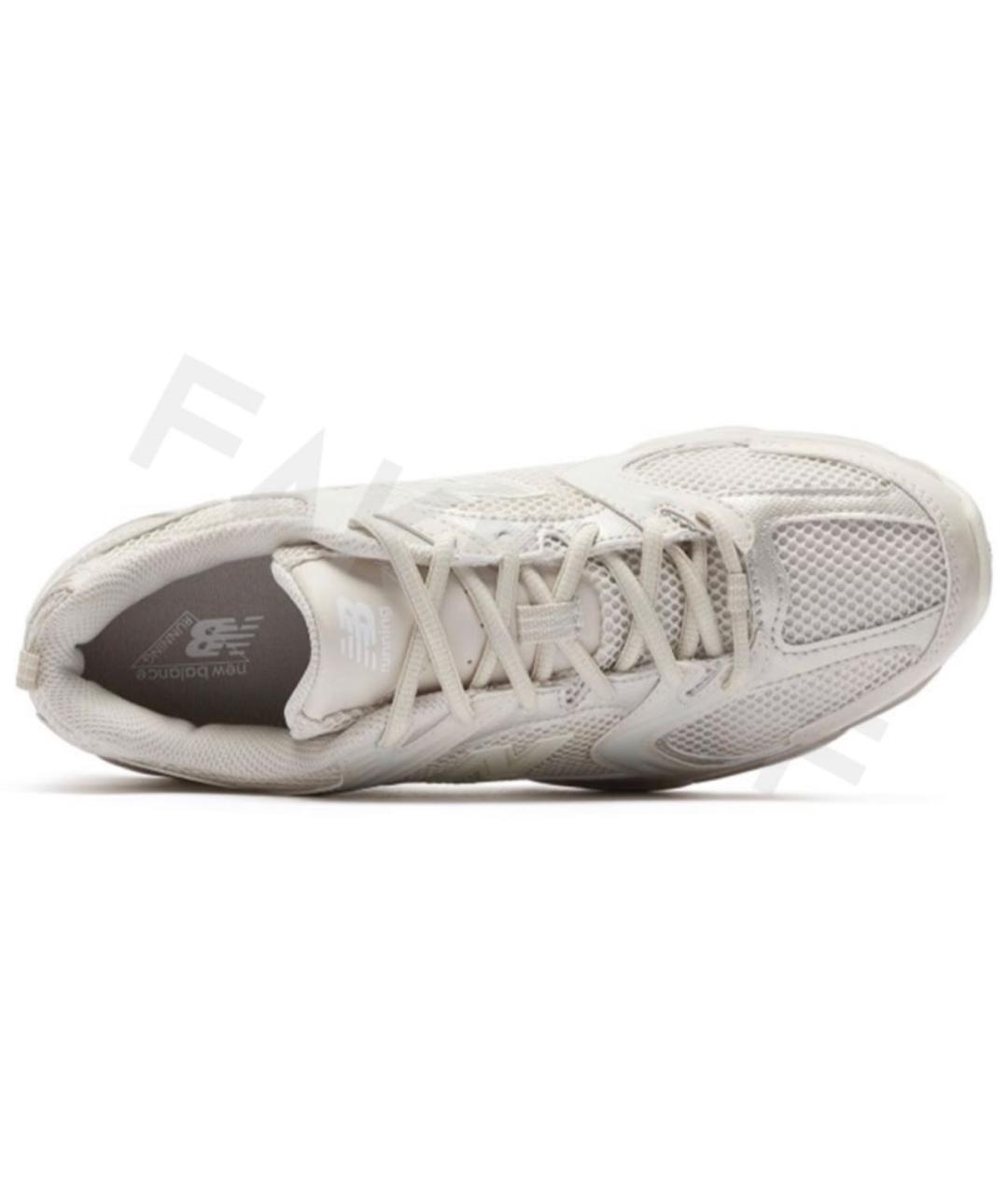 NEW BALANCE Бежевые текстильные кроссовки, фото 3