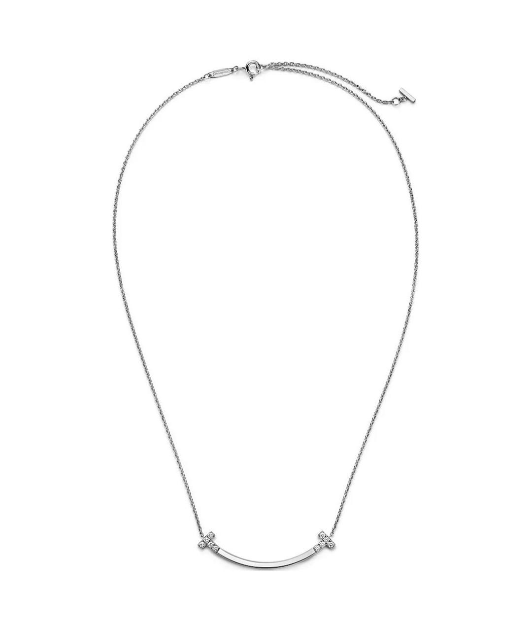 TIFFANY&CO Серебряная цепочка из белого золота, фото 3