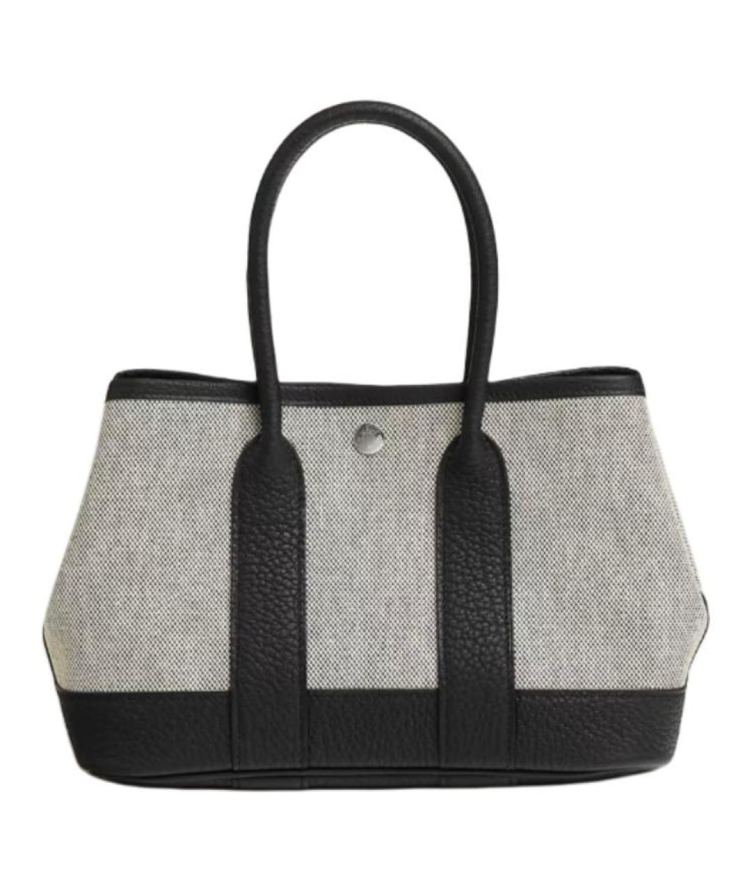 HERMES Серая сумка с короткими ручками, фото 1