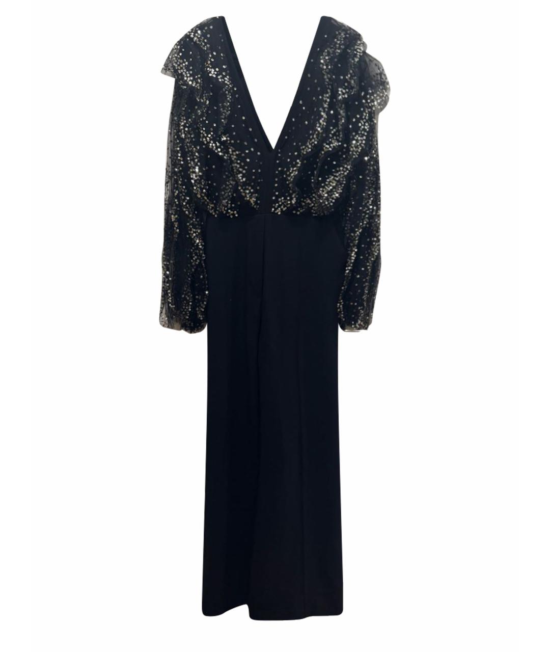 ELIE SAAB Черный полиэстеровый комбинезон, фото 1