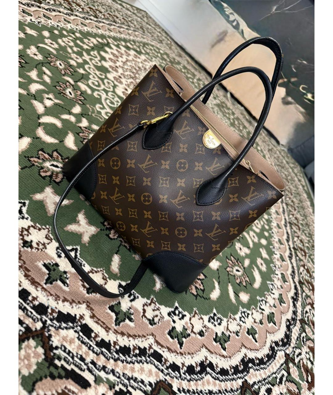 LOUIS VUITTON Коричневая сумка тоут, фото 5