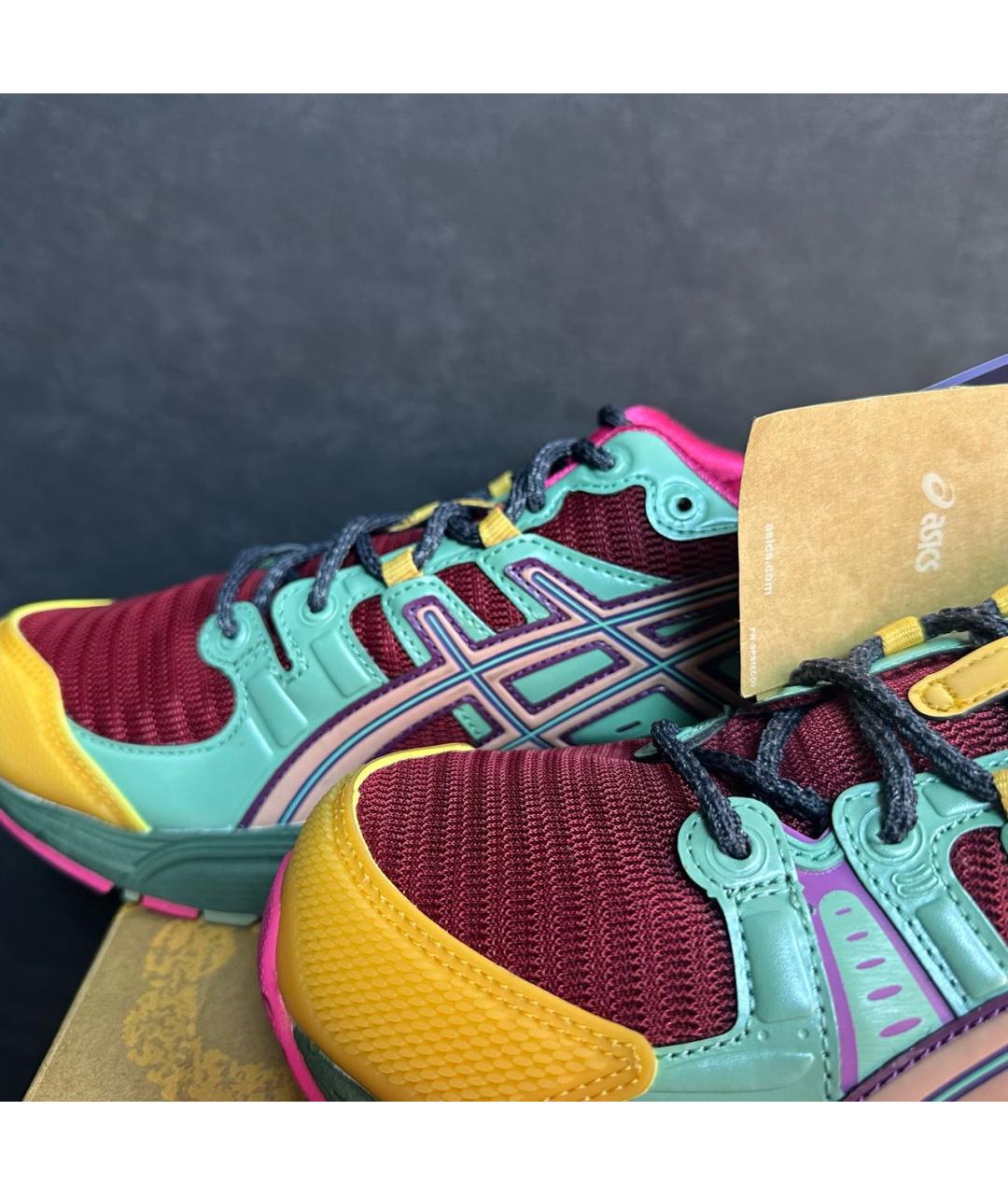 ASICS Мульти синтетические низкие кроссовки / кеды, фото 3
