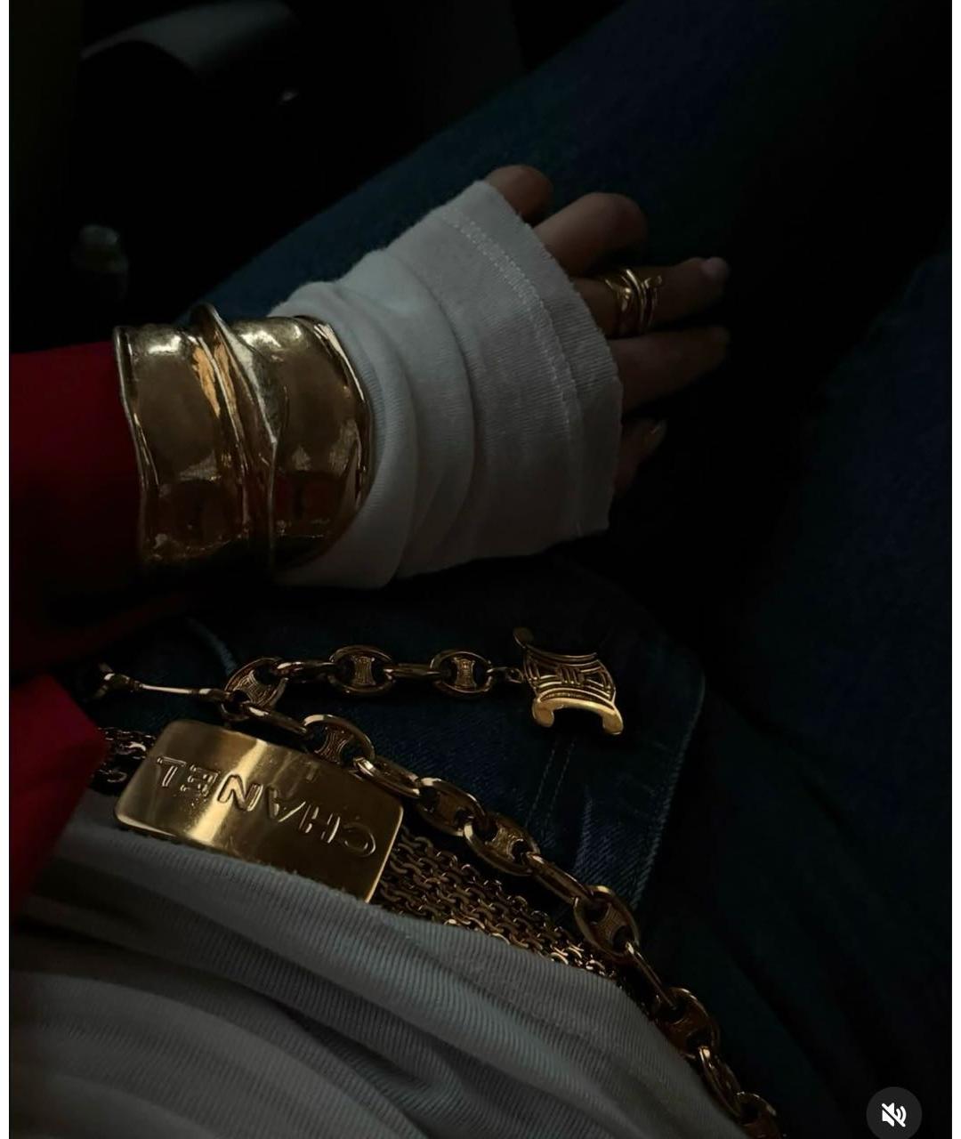 CHANEL Золотой ремень, фото 3