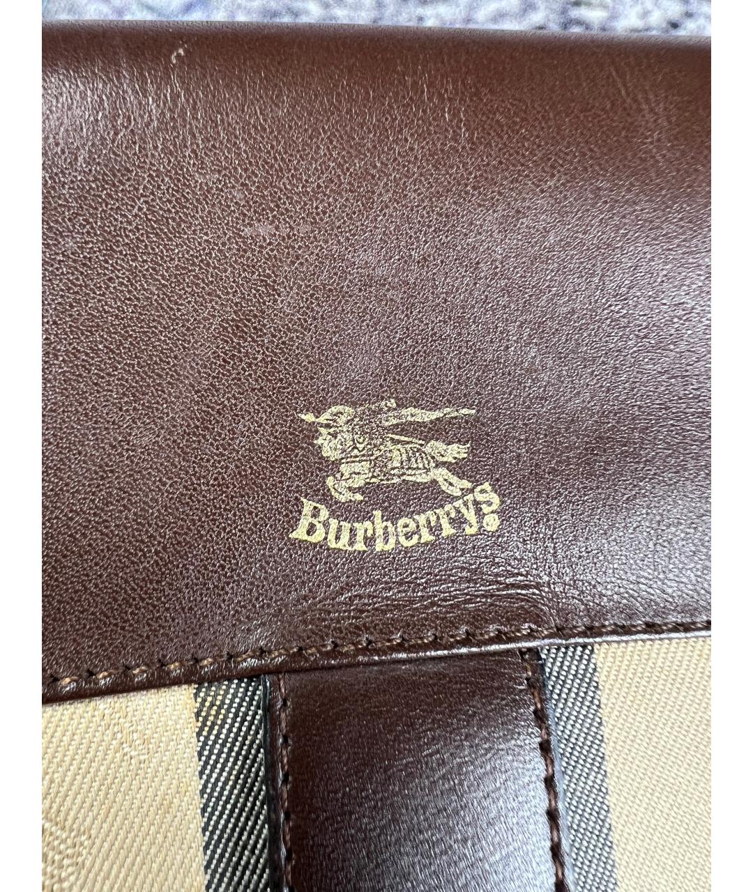 BURBERRY Кожаная сумка через плечо, фото 3