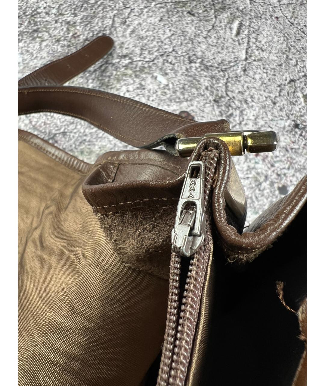 BURBERRY Кожаная сумка через плечо, фото 8