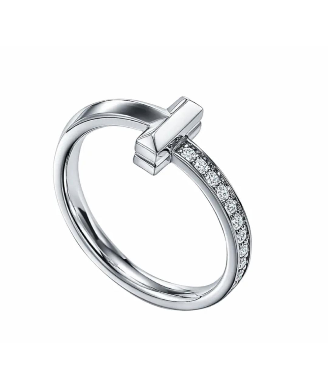 TIFFANY&CO Серебряное кольцо из белого золота, фото 1