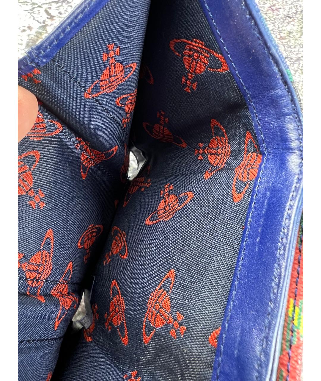 VIVIENNE WESTWOOD Кожаный кошелек, фото 8
