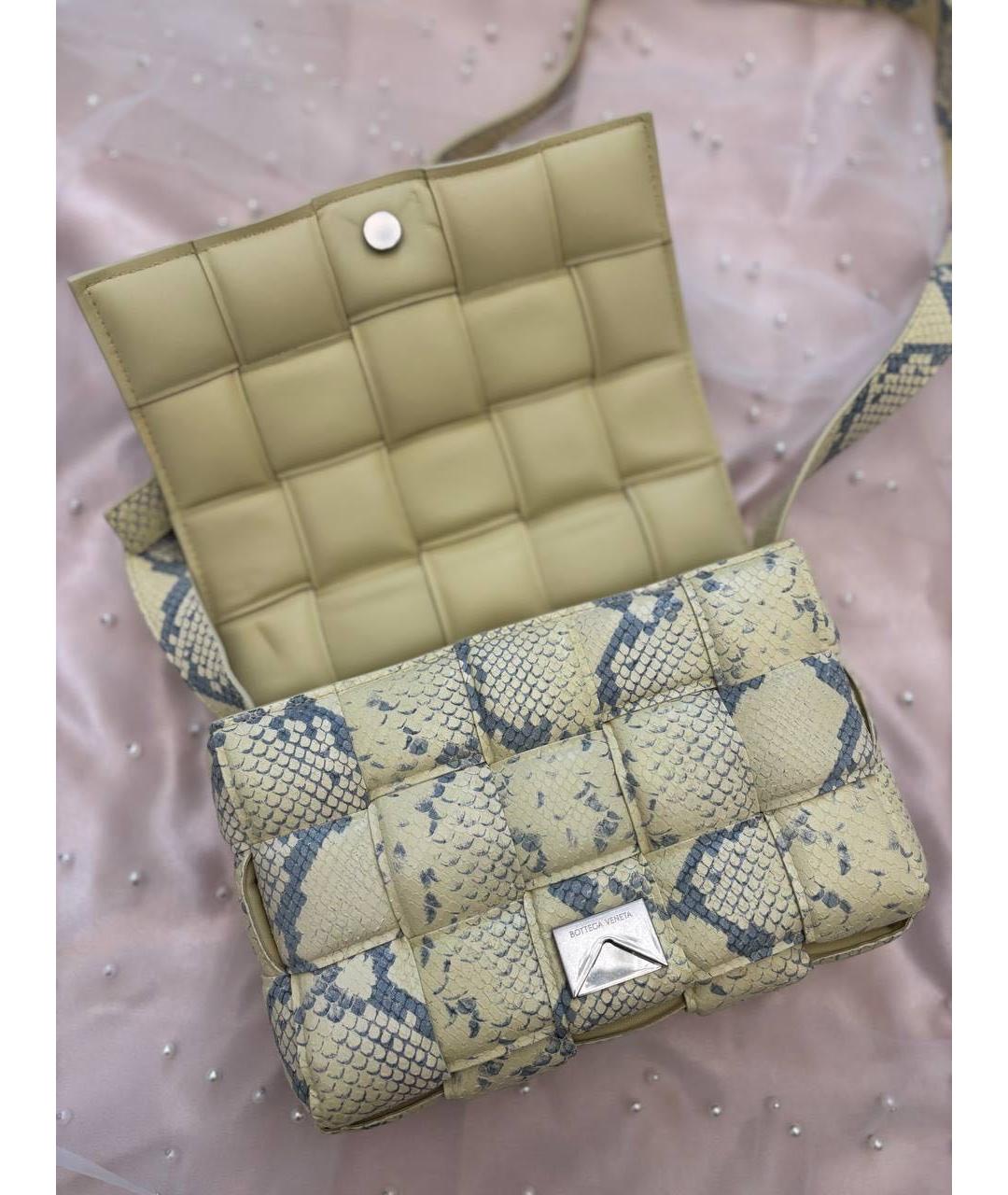 BOTTEGA VENETA Мульти сумка через плечо из экзотической кожи, фото 2
