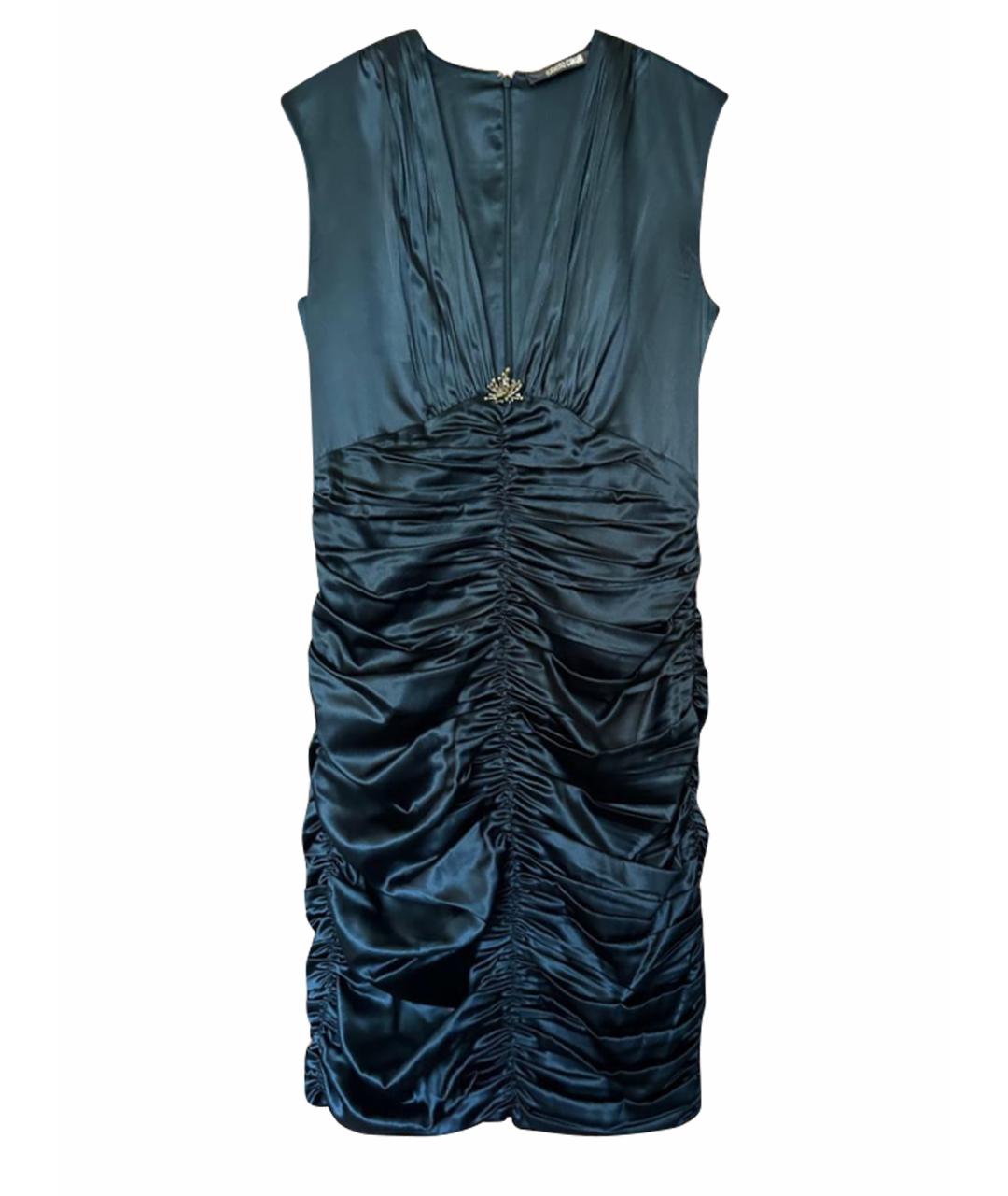 ROBERTO CAVALLI Черное шелковое платье, фото 1