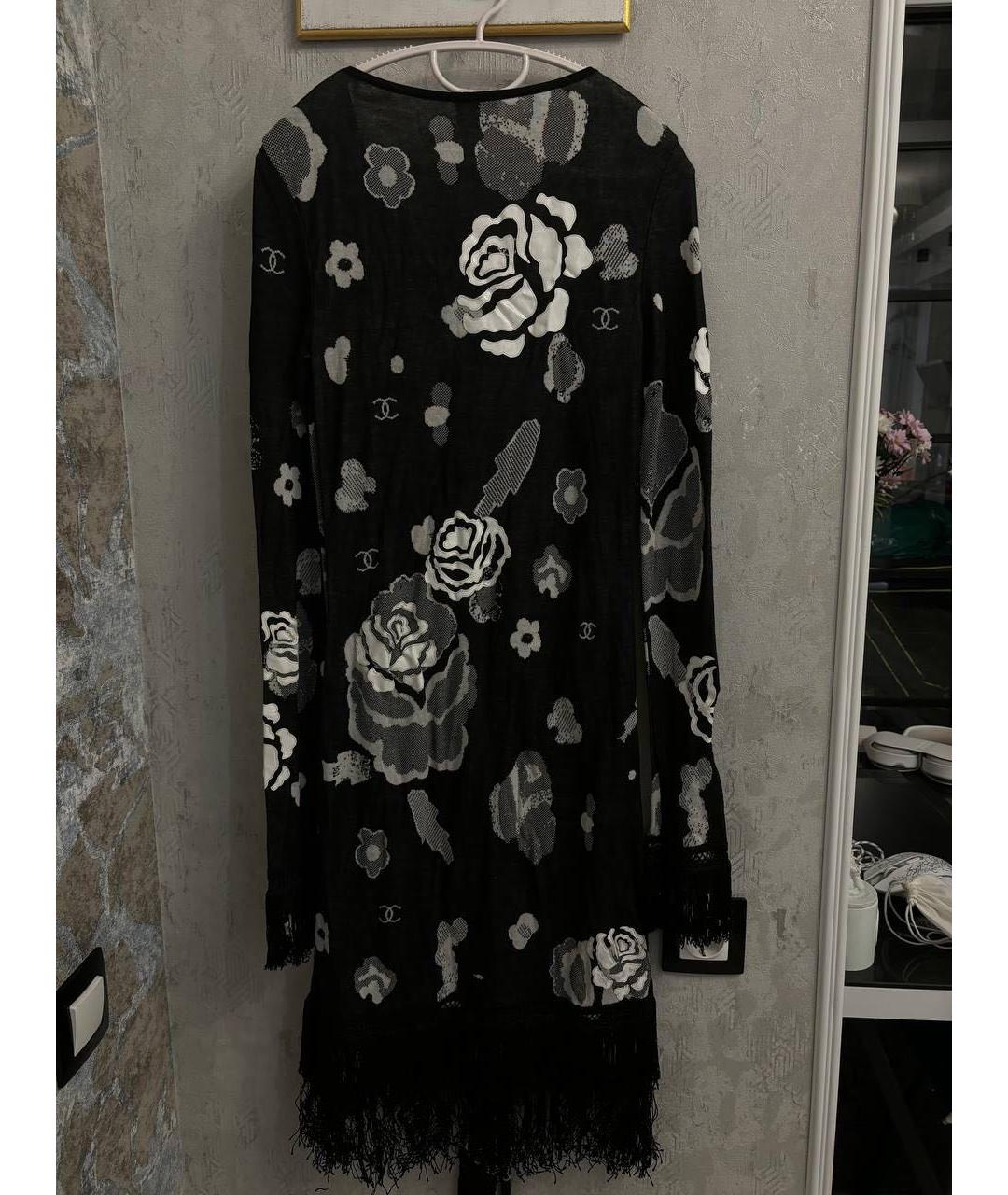 CHANEL Мульти хлопковое вечернее платье, фото 3