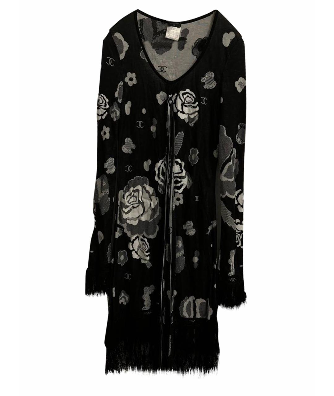 CHANEL Мульти хлопковое вечернее платье, фото 1
