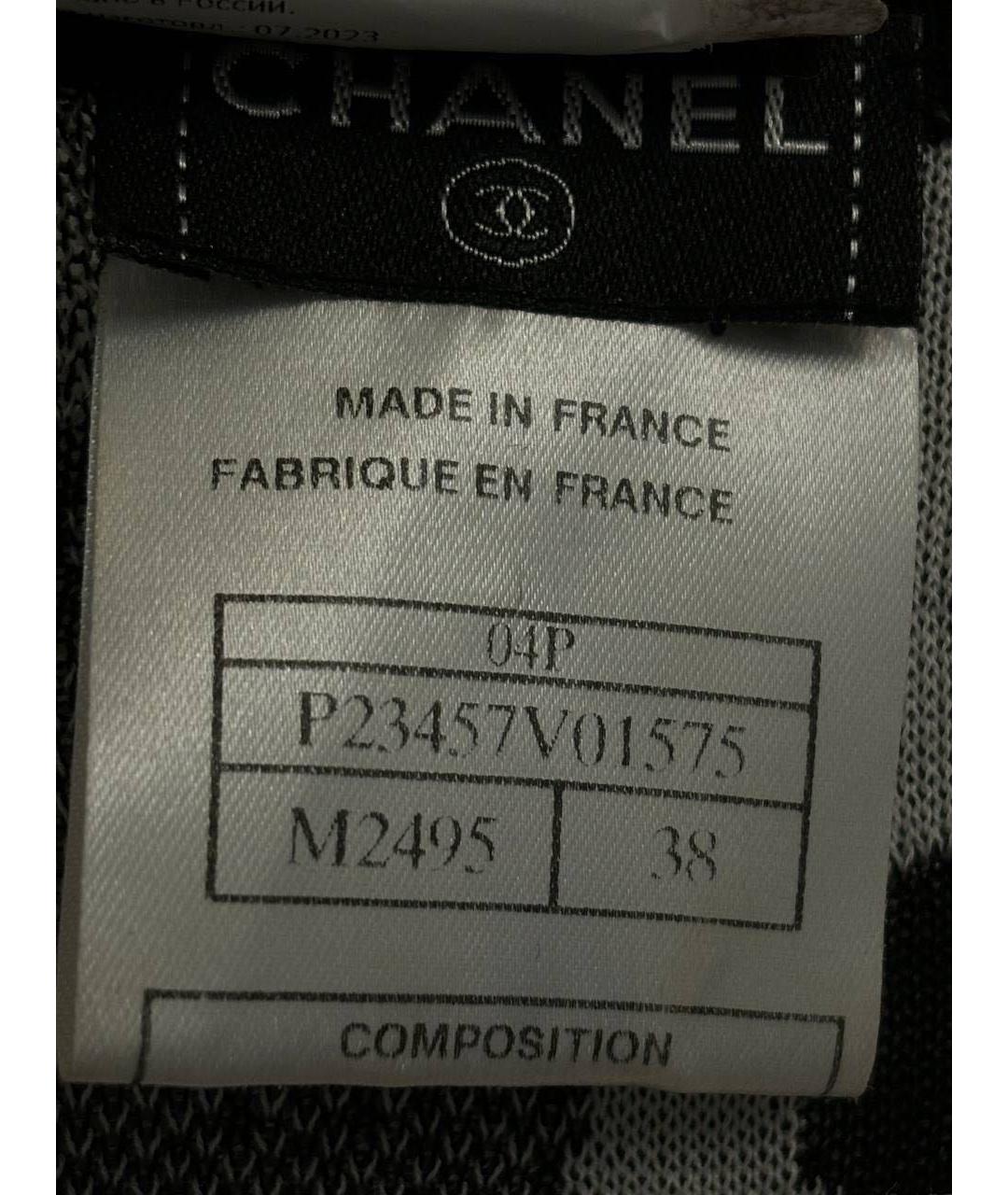 CHANEL Мульти хлопковое вечернее платье, фото 2