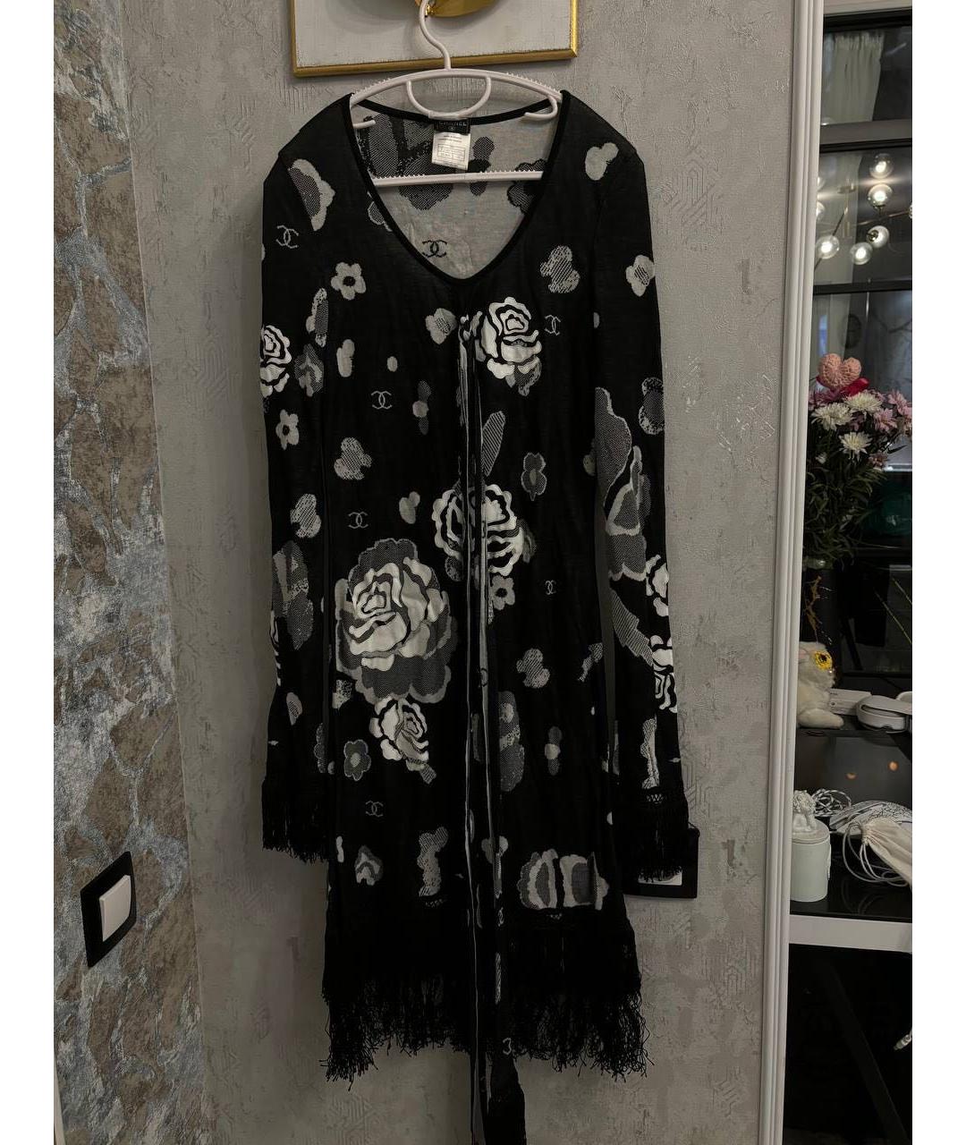CHANEL Мульти хлопковое вечернее платье, фото 6