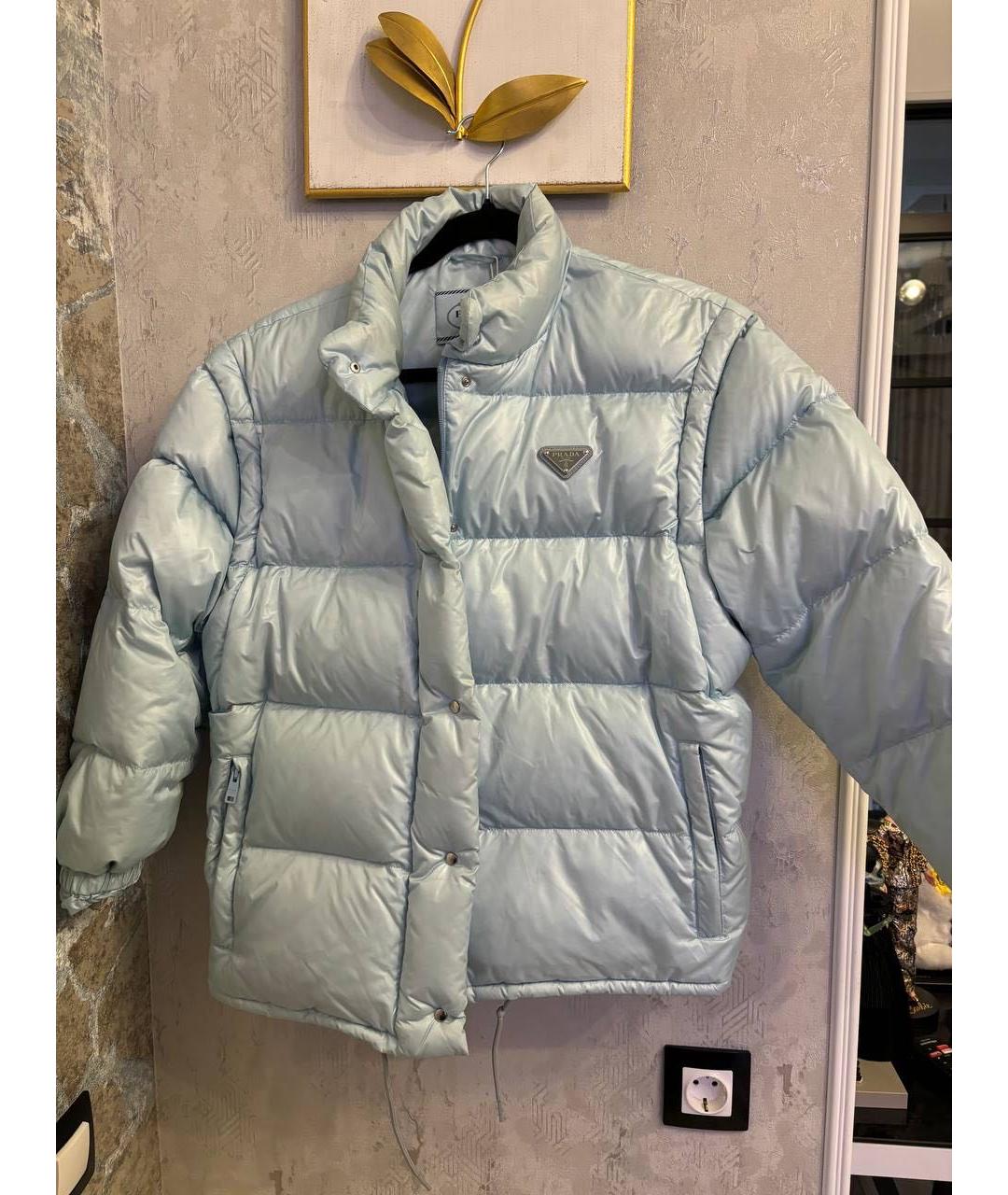 PRADA Голубая куртка, фото 9