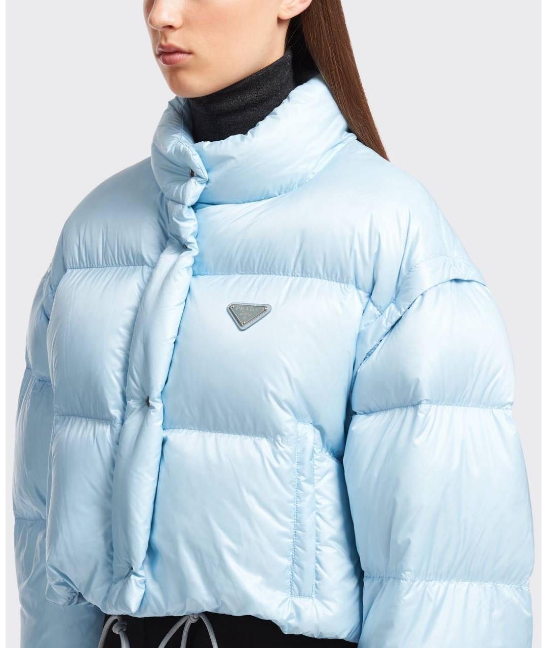PRADA Голубая куртка, фото 7