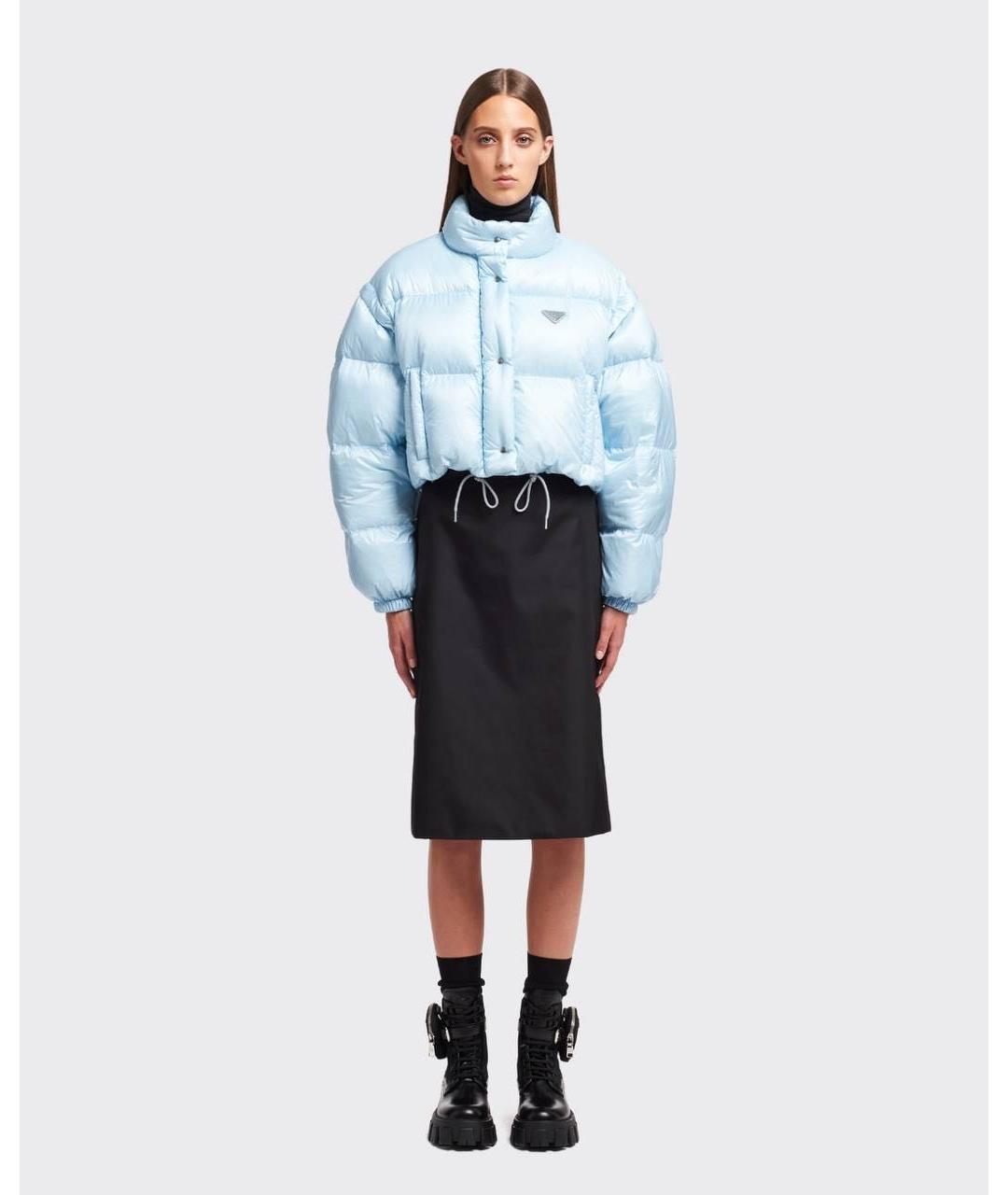 PRADA Голубая куртка, фото 8