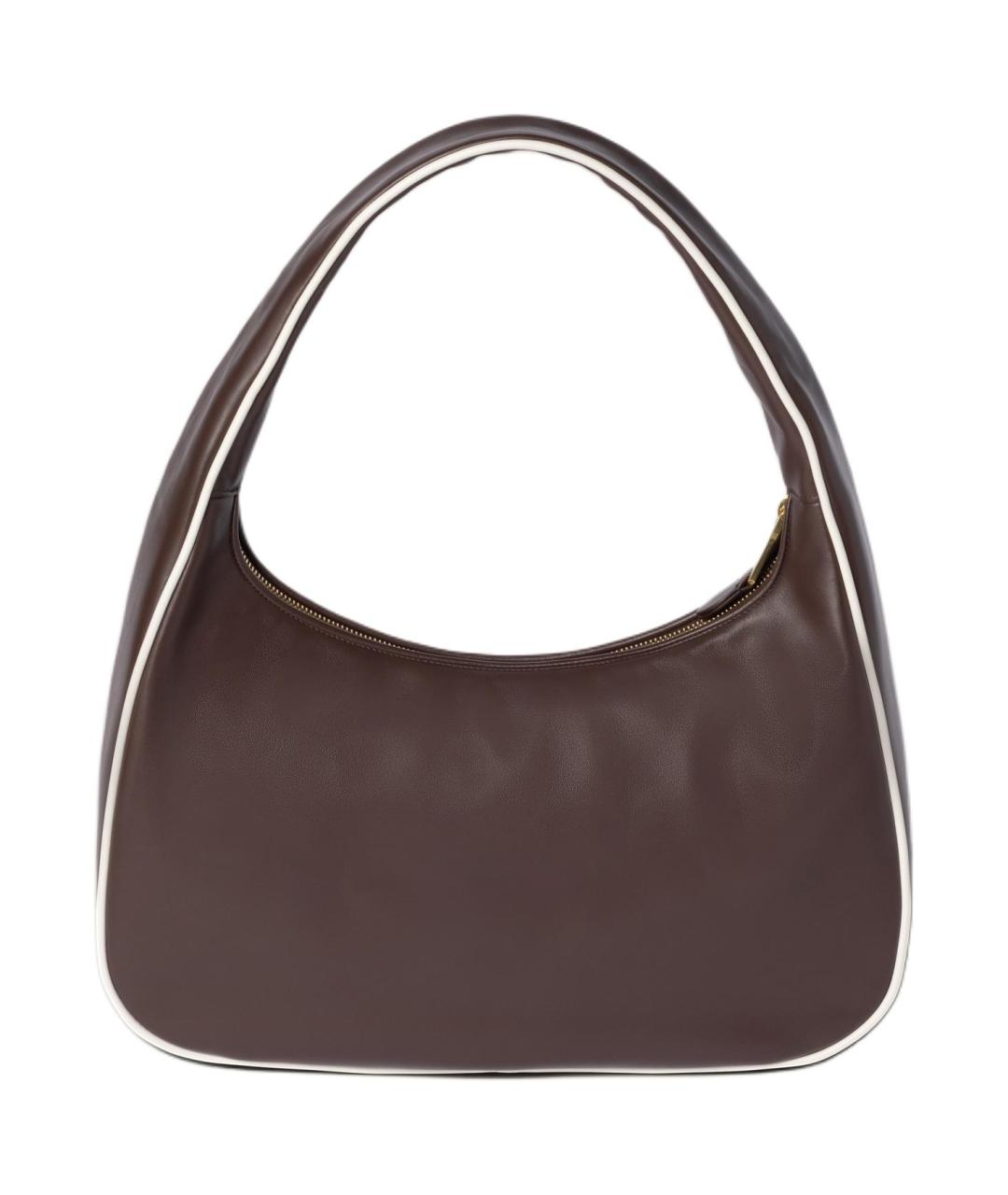 MIU MIU Кожаная сумка с короткими ручками, фото 3