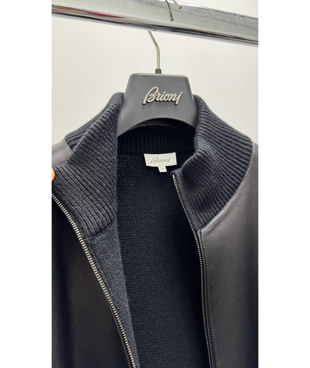 BRIONI Черная кашемировая куртка, фото 7